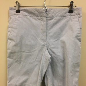 H&M Blue/White Pinstripe Seersucker Shorts